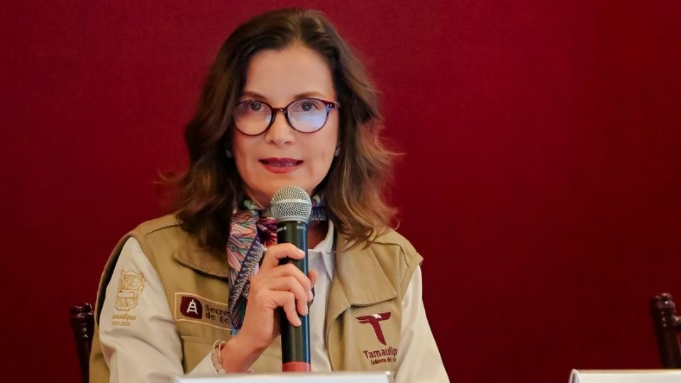 Ninfa Cantú Deándar, secretaria de Economía del estado.