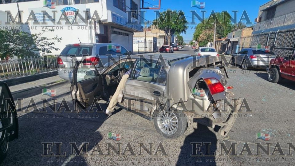 Los autos quedaron con daños considerables.