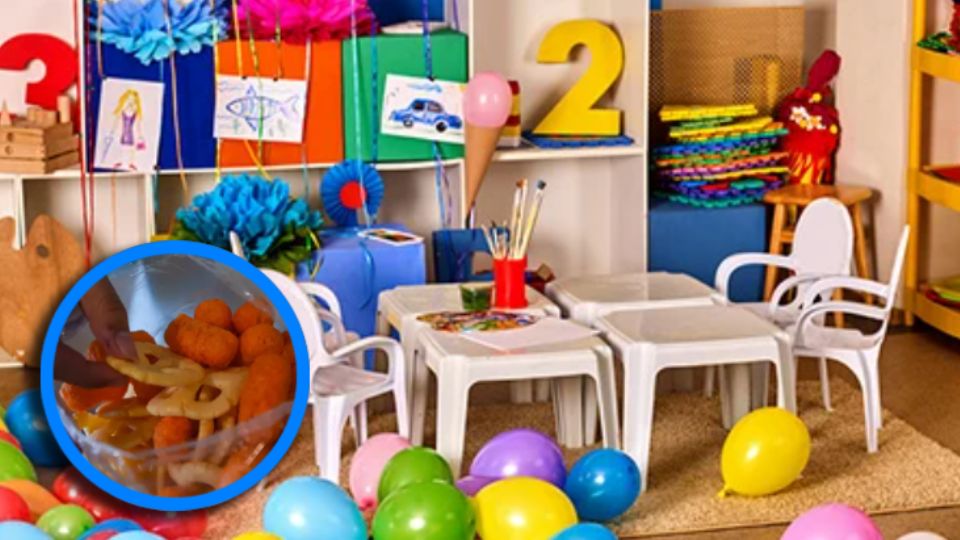 La festividad se ha celebrado históricamente con un convivio, donde los pequeños consumen alimentos chatarra como pizza, hamburguesas, hotdogs, etc.