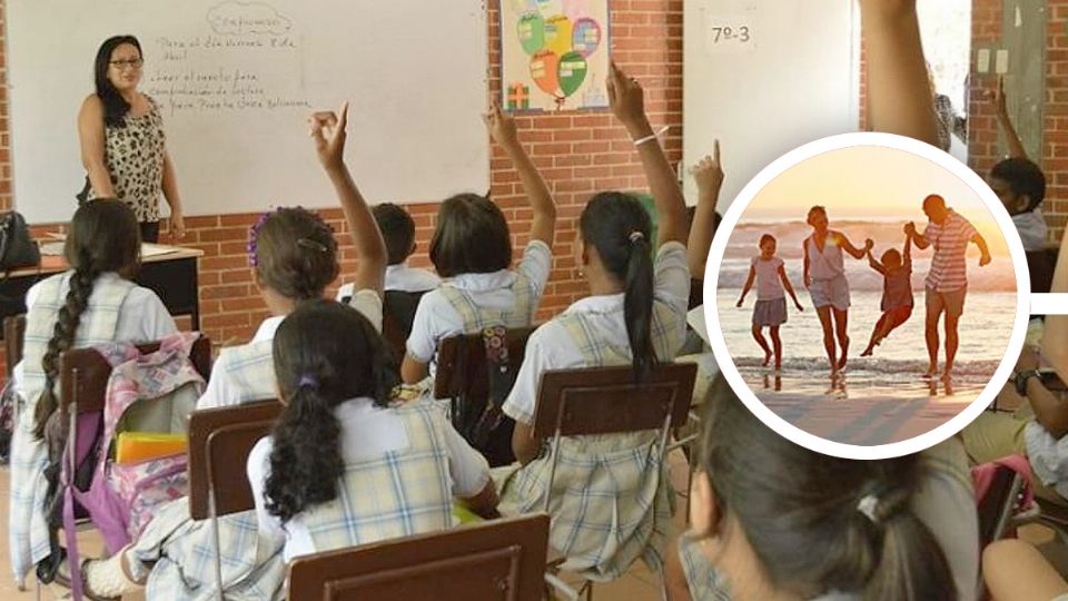 Alumnos extenderán los días de vacaciones.