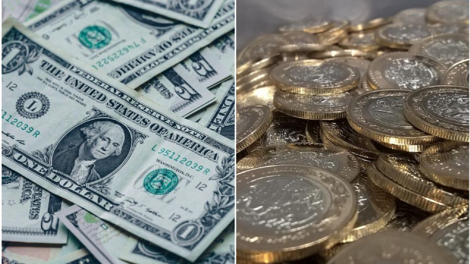 Así se cotiza el peso mexicano ante el dólar este 9 de abril