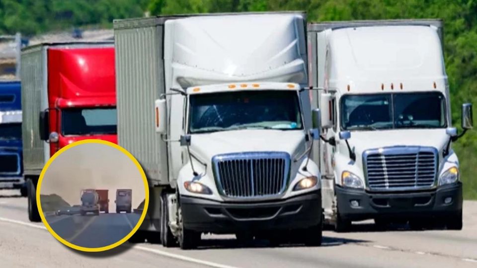 Los traileros, hartos de la inseguridad en la carretera, decidieron tomar acciones para evitar los frecuentes robos de las unidades