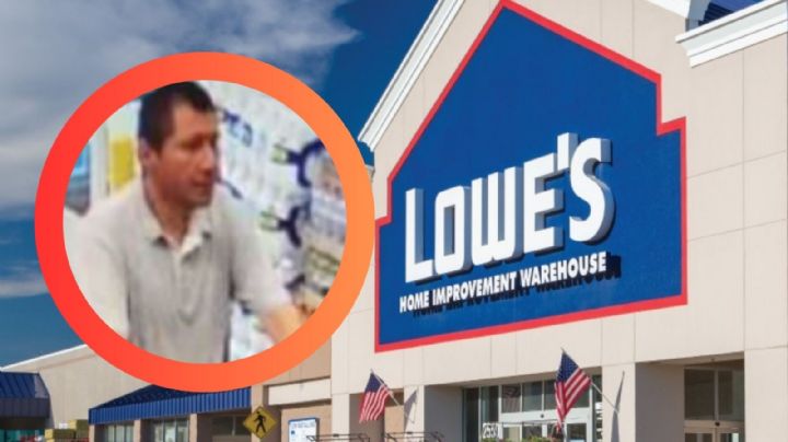Robó en Lowe's y fue captado en video: si lo reconoces, podrías ganar hasta mil dólares en efectivo
