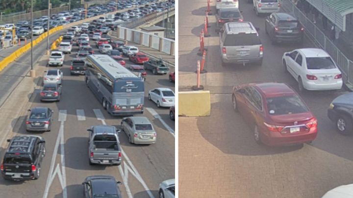 ¿Vas a cruzar?; Puentes Internacionales de Nuevo Laredo lucen abarrotados | VIDEO