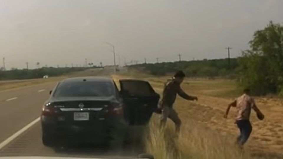 Persecución termina en arresto.