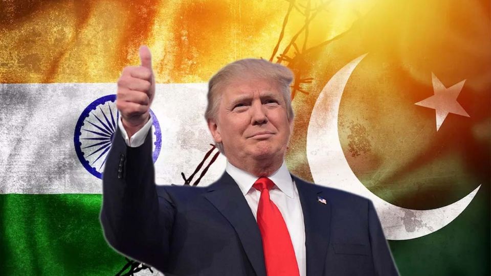 Trump fue quien emitió el mensaje de cese al fuego esta mañana de sábado 10 de mayo