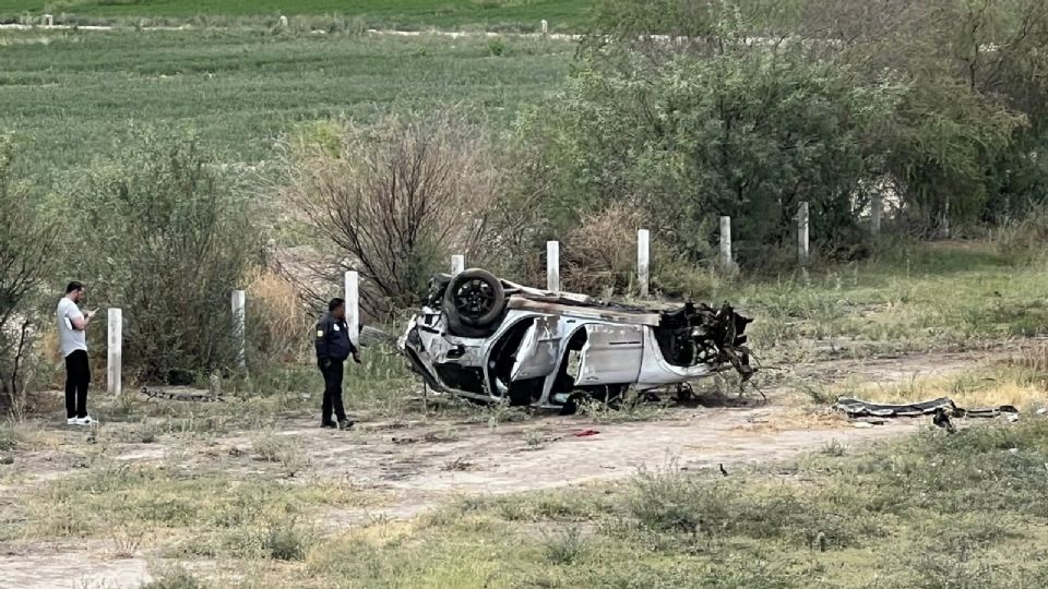 El accidente ocurrió por el exceso de velocidad en plena carretera