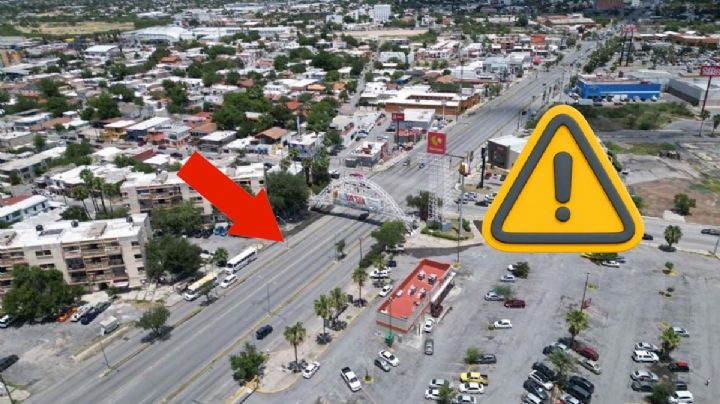 Hoy cierre de avenida Reforma por remodelación de vía de Nuevo Laredo; tome vías alternas