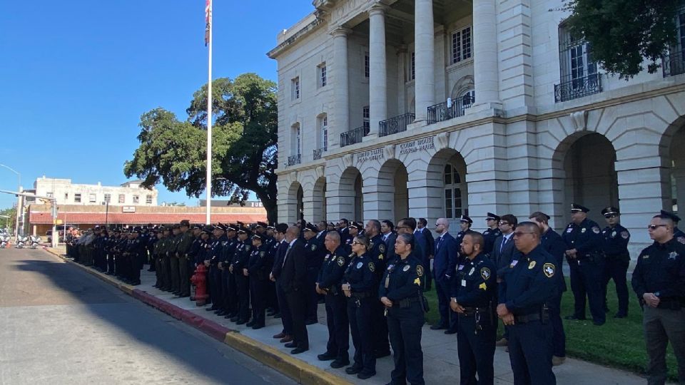 Emotiva ceremonia en Laredo.