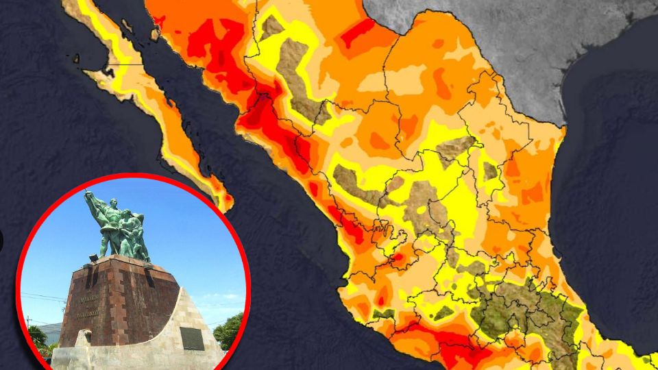 La ola de calor mantendrá esta situación por al menos tres días más, aumentando la temperatura hasta arriba de los 46 grados
