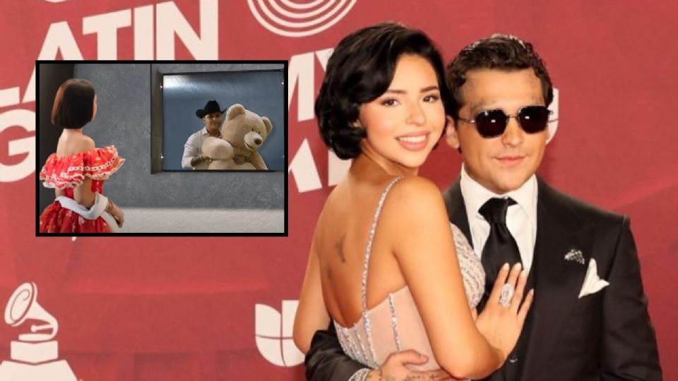 Nodal confiesa que se enamoró de Ángela Aguilar cuando ella tenía 13 años