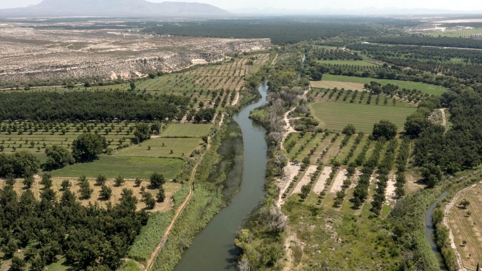 Las tierras fértiles a las orillas del Río Bravo.