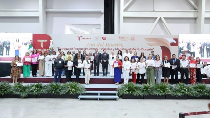 El magisterio es el eje y futuro del país: Américo Villarreal