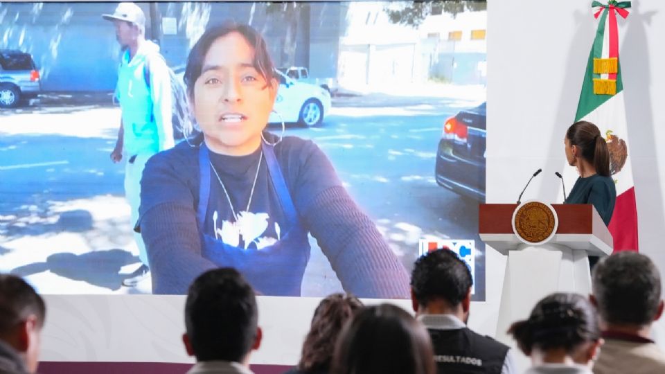 Claudia Sheinbaum habló de las remesas en su conferencia.