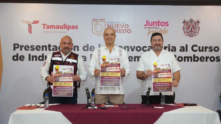 Lanzan convocatoria para formar parte del cuerpo de Bomberos en Nuevo Laredo
