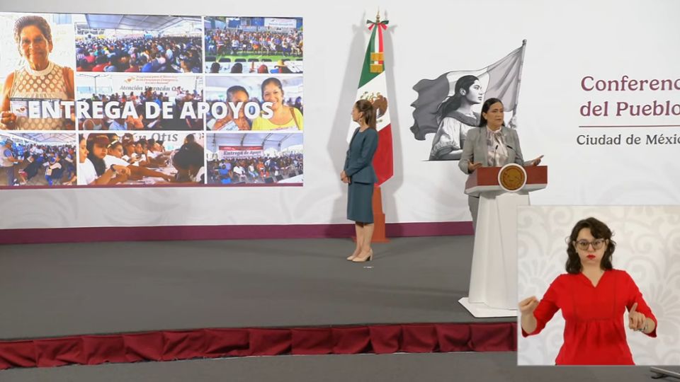 La secretaria Ariadna Montiel reiteró el compromiso de la administración federal por mantener estos programas sociales como prioridad