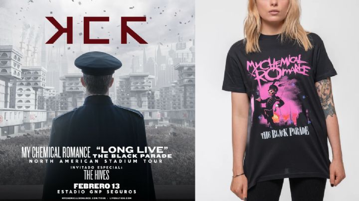Así fue la moda que My Chemical Romance hizo tendencia en México