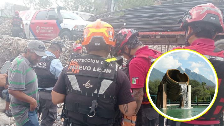 Salvan a un grupo de personas en el río Santa Catarina en Nuevo León