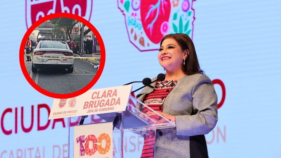 Clara Brugada, jefa de gobierno de CDMX.