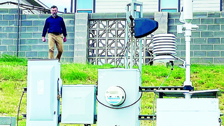 Colocan 19 sensores para medir aire en Laredos