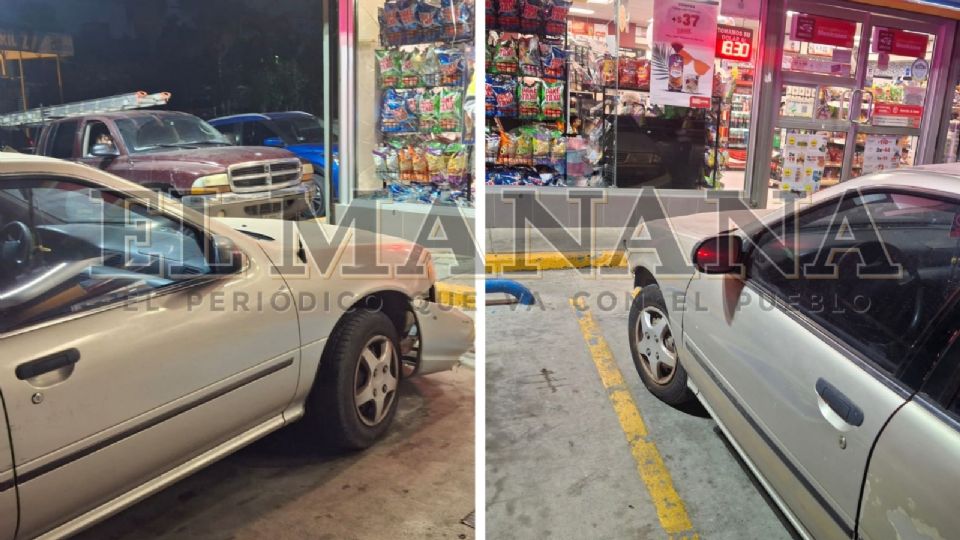 El conductor salió ileso.