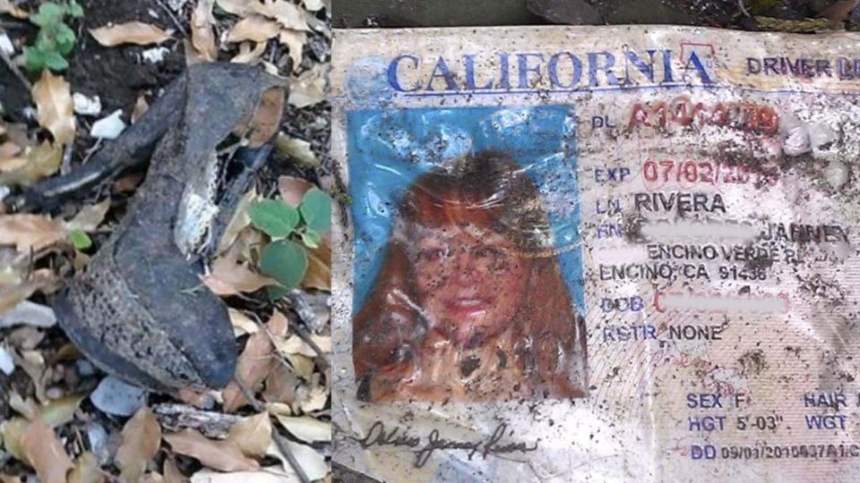 Los restos de Jenni Rivera quedaron esparcidos en la sierra de Iturbide