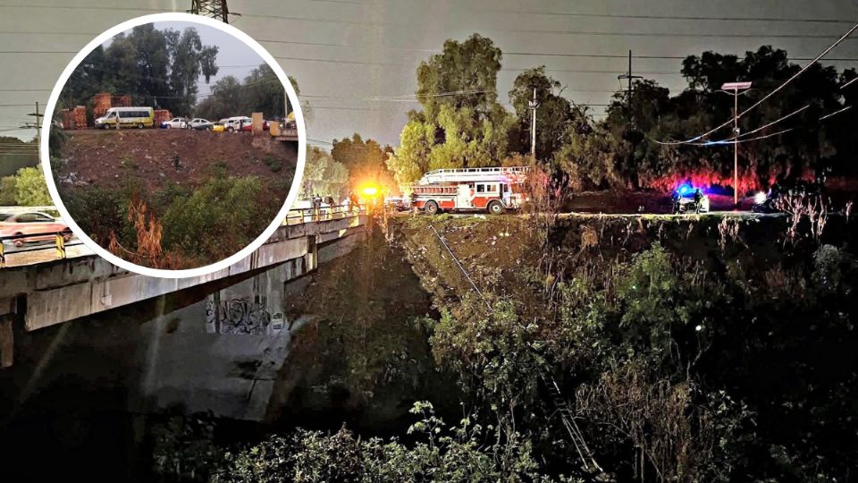 Cayeron a un canal de aguas negras