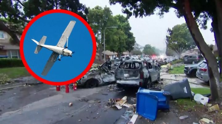 Avioneta se estrella en barrio de San Diego; casas incendiadas y caos entre la gente