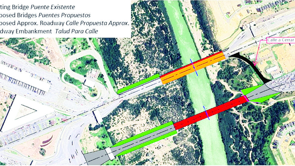 La ampliación del Puente de Comercio Mundial y el nuevo cruce, conectarán a los corredores México-Nuevo Laredo y EU.