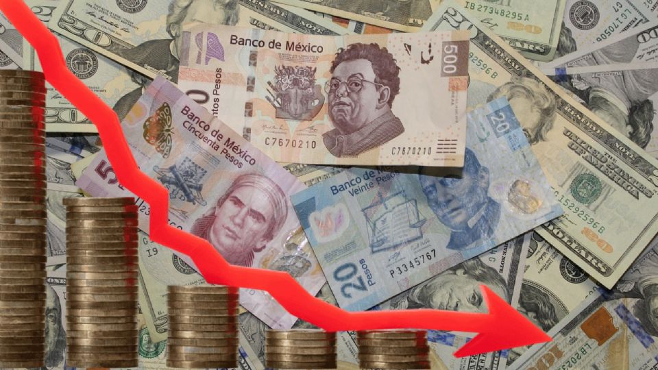 Peso mexicano tropieza ligeramente ante el dólar: tipo de cambio 22 de mayo