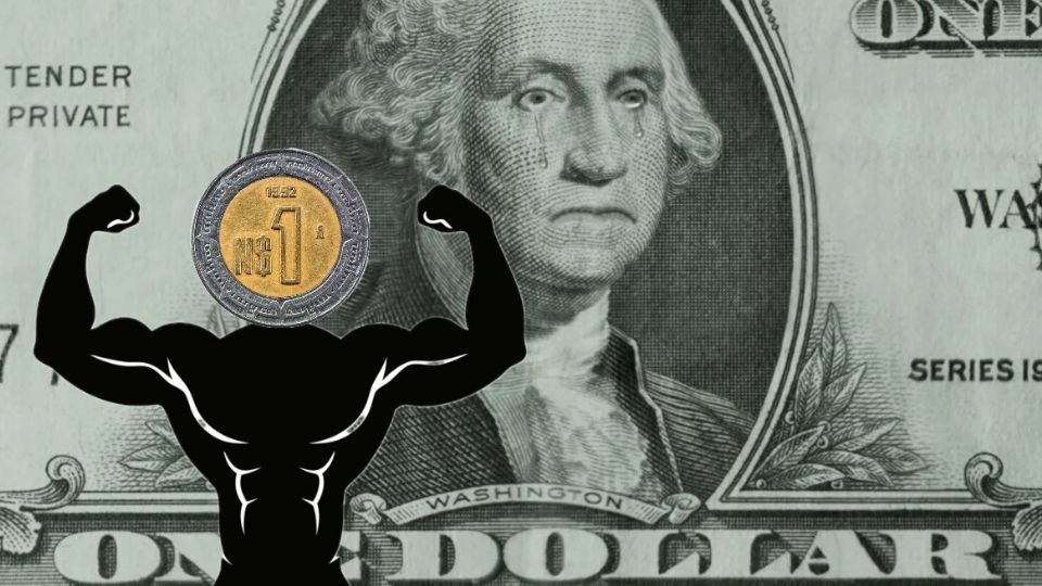 El peso se fortalece.