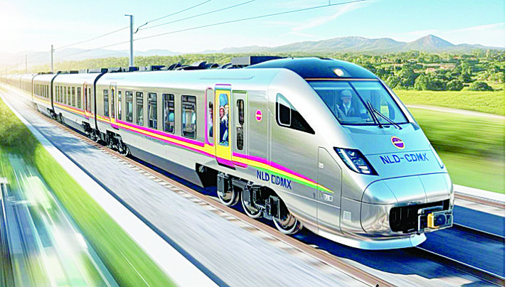 Tren Nuevo Laredo-CDMX arranca en julio su construcción; trenes alcanzarán los 200 km/h