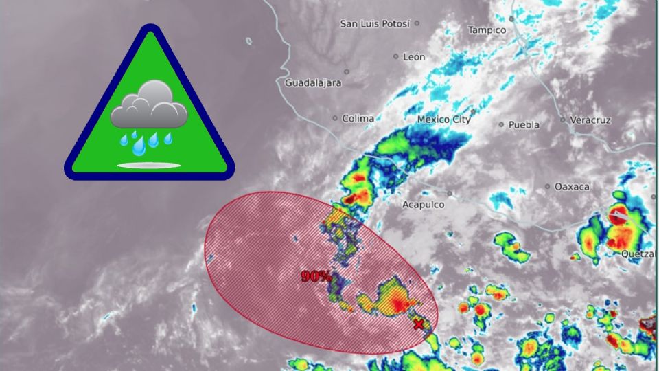 'Alvin' desataría fuertes lluvias en estos estados en México