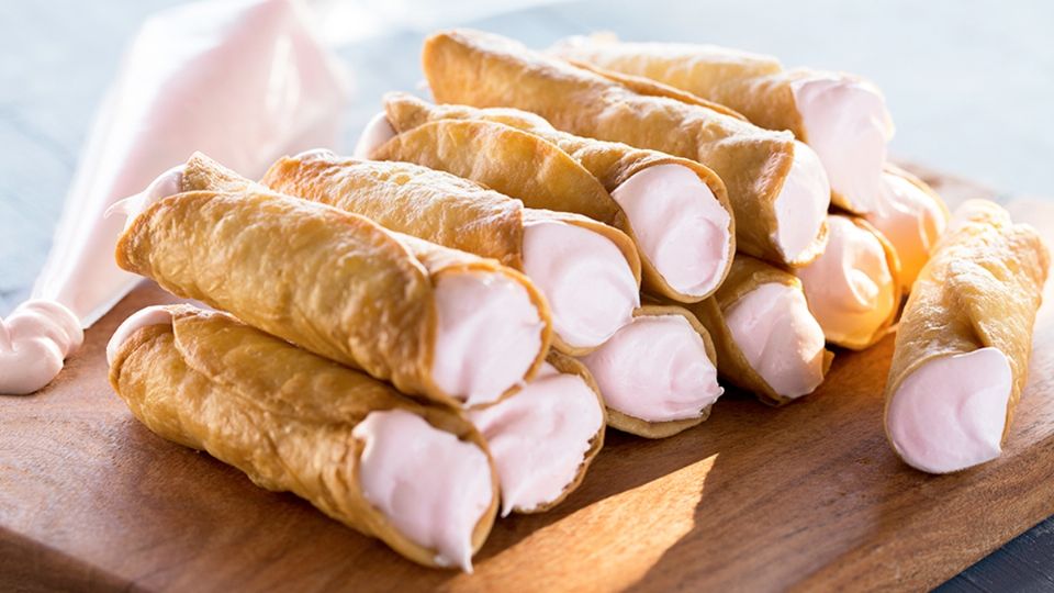 Deliciosos gaznates cocinados por ti para tu familia.