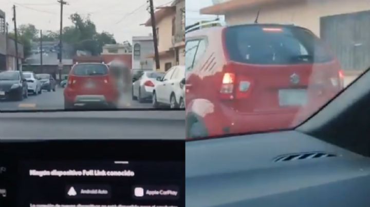 Niña persigue a su madre tras abandonarla en la calle; 'no me dejes, mamá' | VIDEO