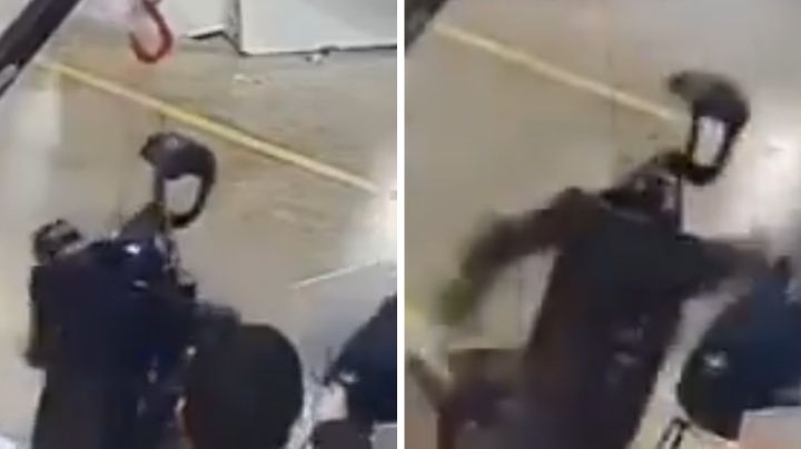 Robot falla y ataca a golpes a dos ingenieros; momento se viraliza | VIDEO