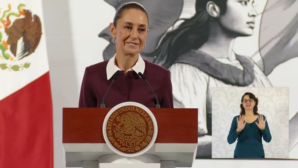 Claudia Sheinbaum, presidenta de México.