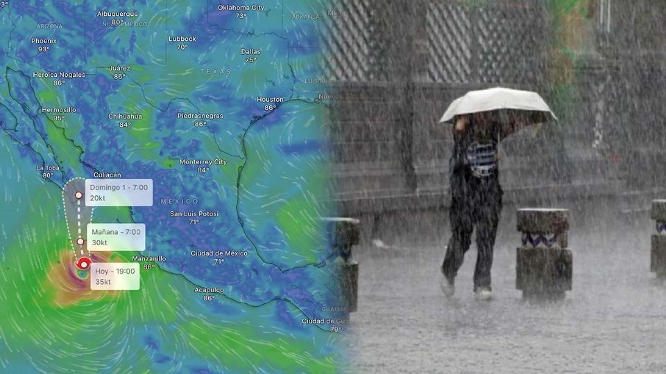 Las tormentas podrían llegar más intensas las próximas semanas a México
