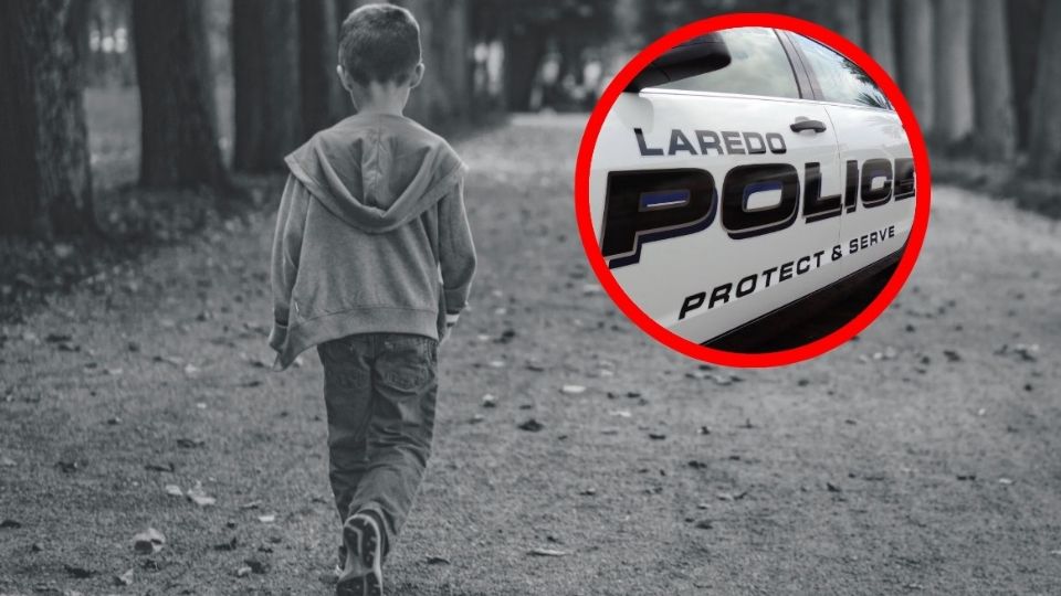 Niño perdido en Laredo.