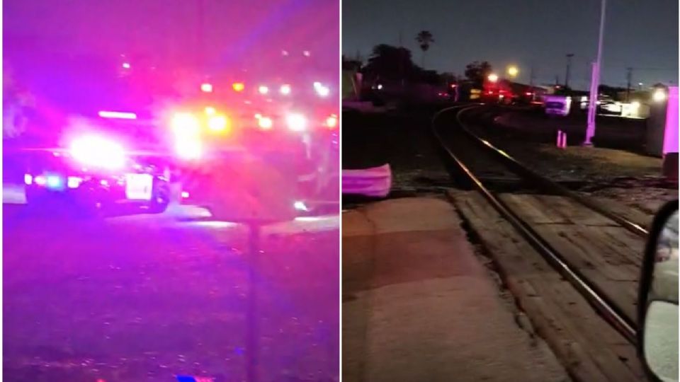 Tren es detenido antes de la tragedia: unos abuelitos quedaron atrapados en las vías