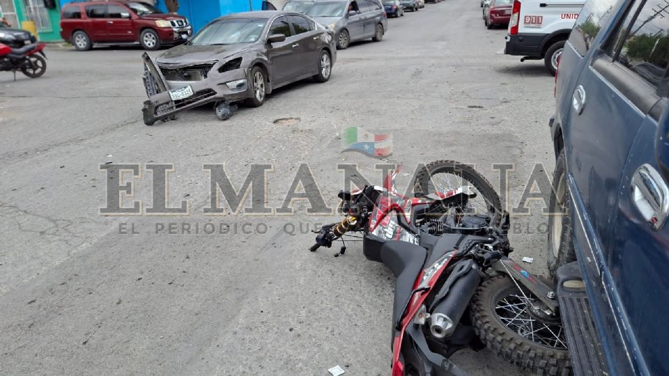 El exceso de velocidad, y la falta de pericia al volante, fueron los causantes de este accidente