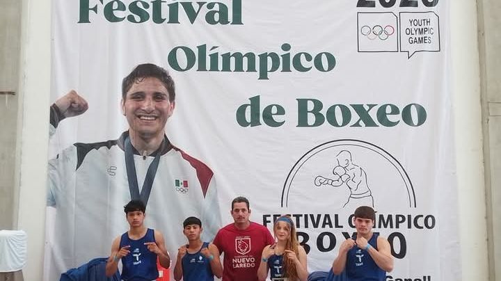 Muestran neolaredenses su pegada en Festival Olímpico de Boxeo Femebox 2025
