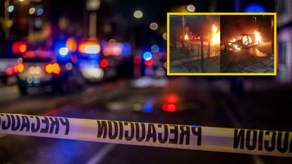 En el ataque armado, se incendiaron al menos dos vehículos, encontrándose dentro de uno de estos el cuerpo de sin vida de una persona