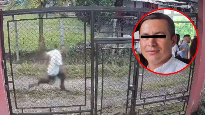 MOMENTO EXACTO en el que pastor persigue a su hija para abusar de ella; congregación lo defiende