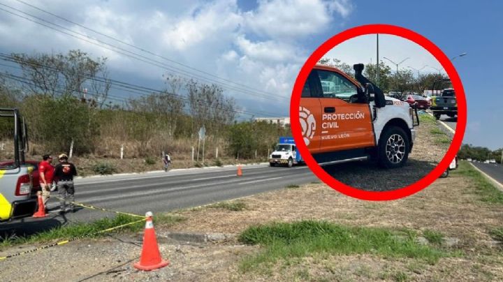 Mueren abuelita y bebé de 8 meses atropellados en la Carretera Nacional; querían cruzar