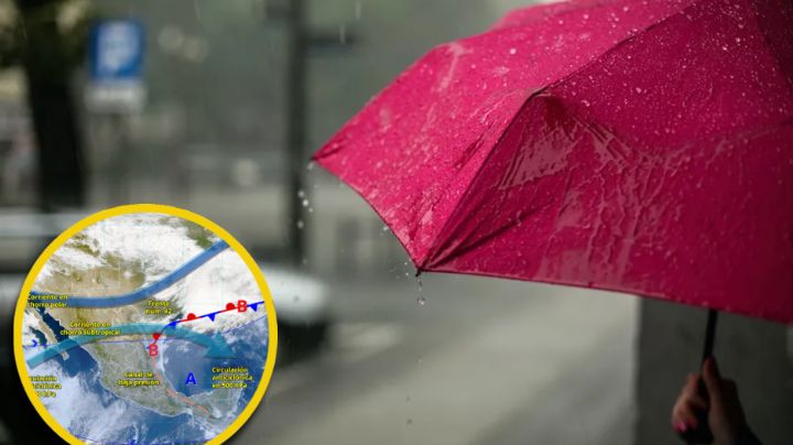 Frente Frío 42 rompe la onda de calor en México con lluvias y descenso de temperatura