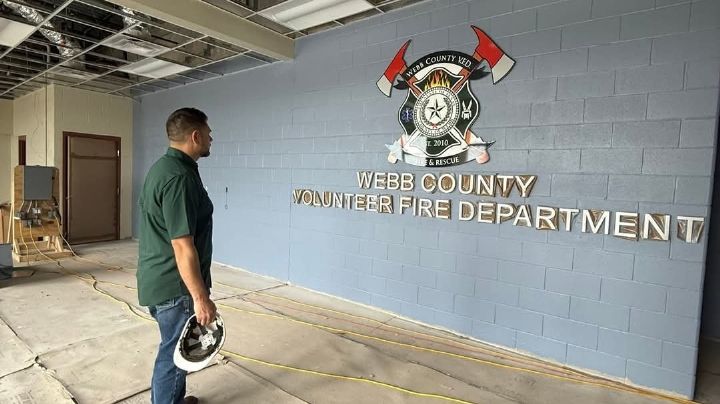 Alistan nueva estación de bomberos en el Condado de Webb; ¿cuando empezará a trabajar?