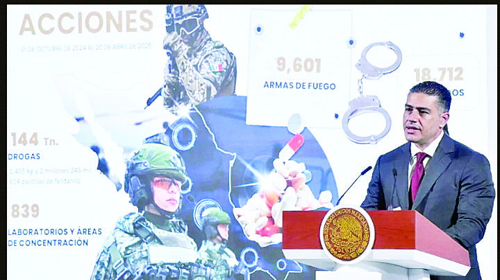 Jueces estaban al servicio del narco: García Harfuch