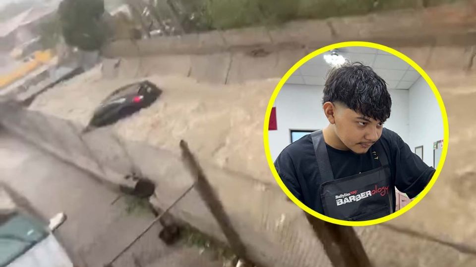 El joven fue arrastrado por la corriente de un arroyo