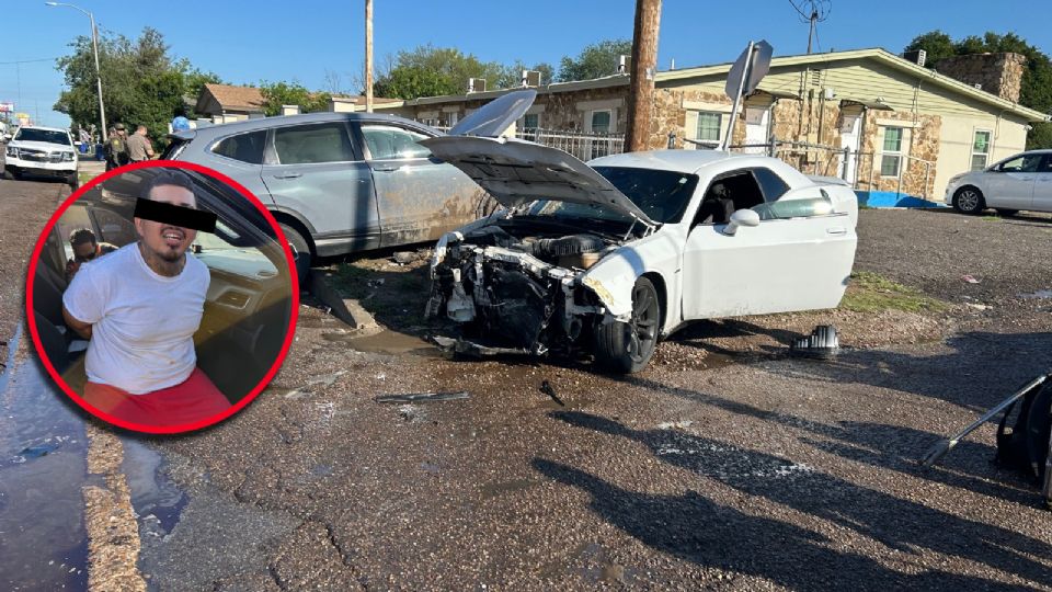 El implicado, de 31 años de edad, fue detenido tras una persecución que se desarrolló también a pie